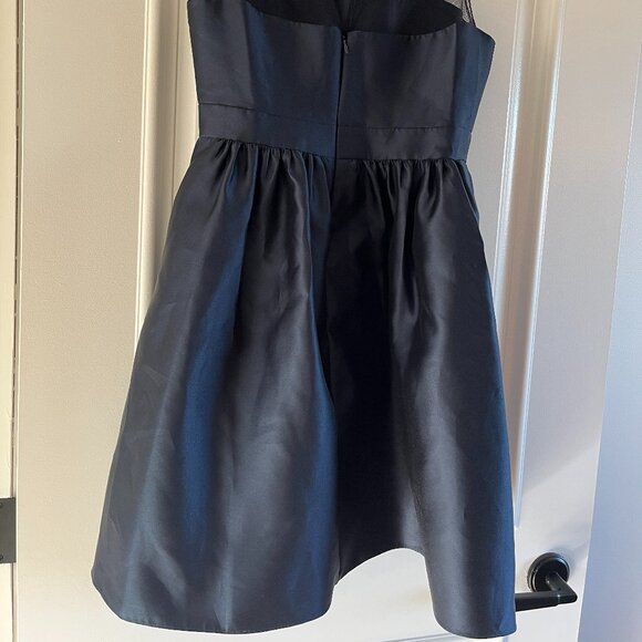 Navy Cocktail Dress - Picture 2 of 4